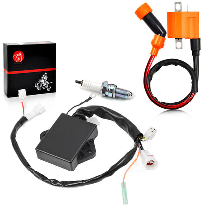 Ignition Coil Spark Plug CDI Box for Yamaha Warrior 350 (1996)