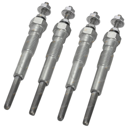 Set of 4 Glow Plugs for Toyota Coaster BB10 (1977–1982)