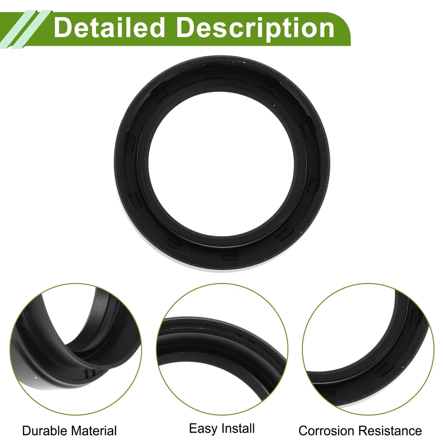 Front Right Drive Axle Shaft Oil Seal for Lexus NX300 (2019) No. 9031140038