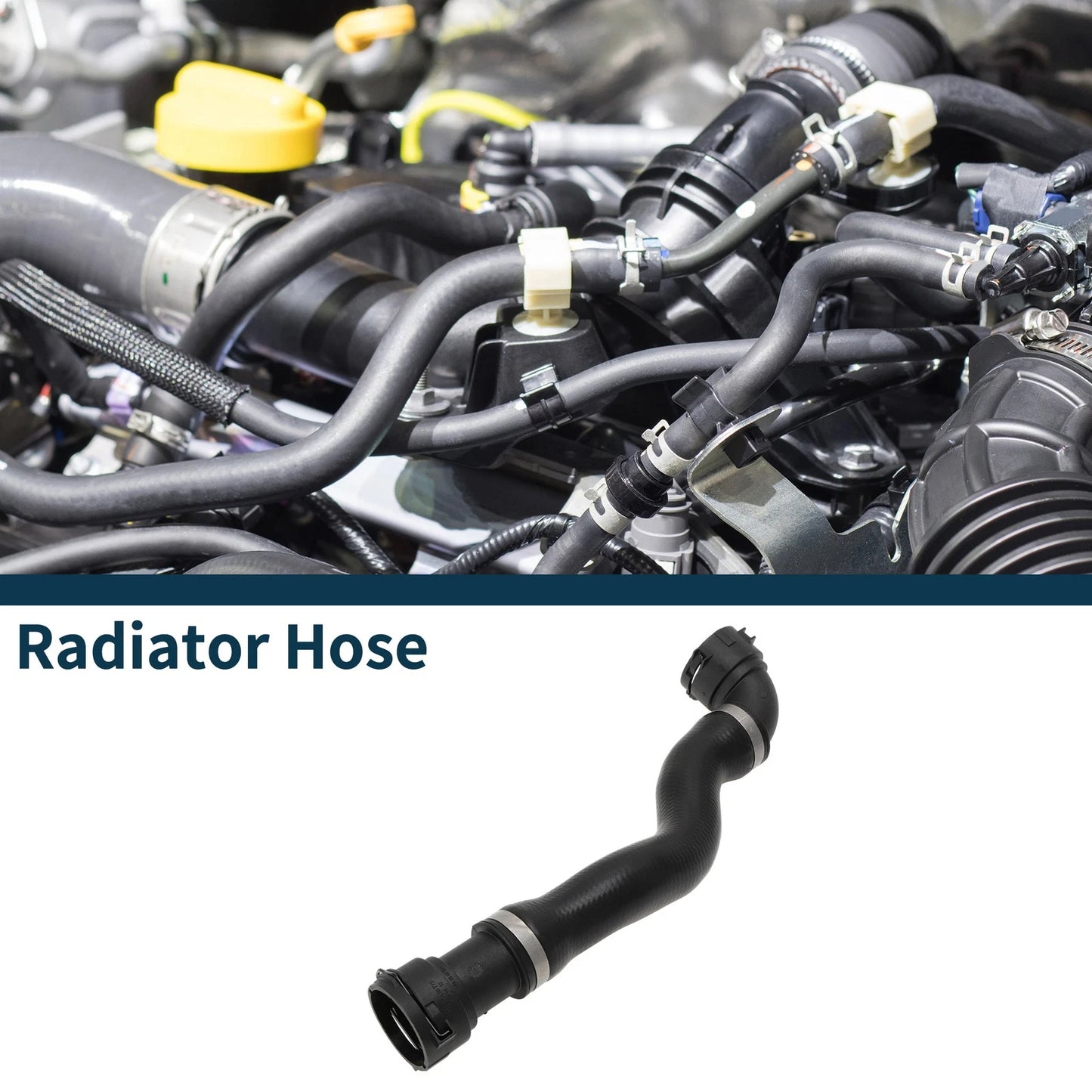 Radiator Hose No. 11531705223 for BMW 5 Series (E39) 525i (2000–2003)
