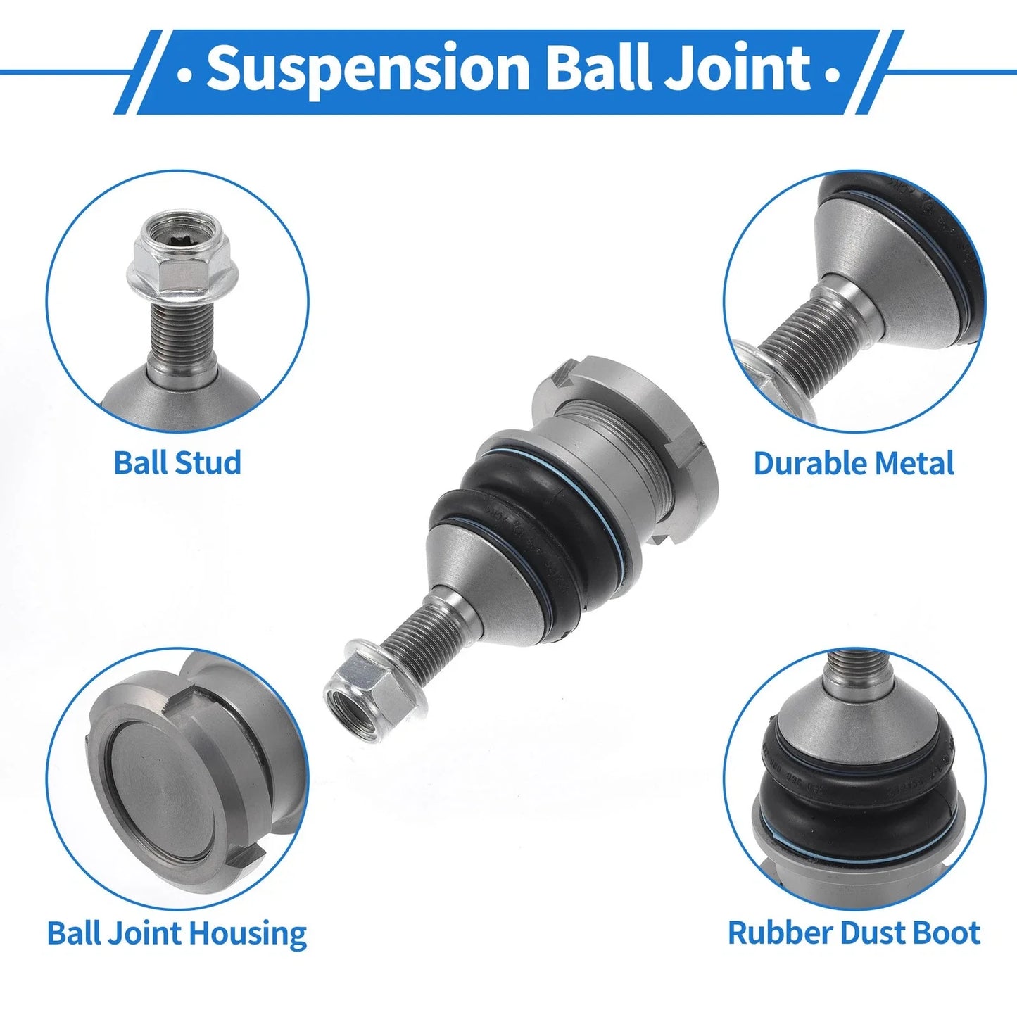 2 x Front Lower Ball Joints for Mercedes-Benz GL-CLASS (2005-2012)