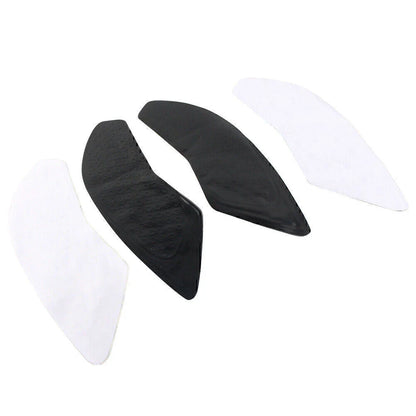 Black Tank Traction Side Pad Decals for Yamaha YZF-R1 (2015-2016)