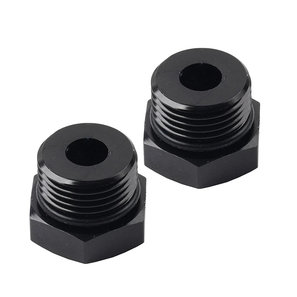 Aluminum 12AN Block Off Cap ORB Plug Male Fitting Adapters