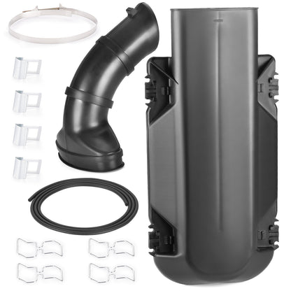 Air Box Lid Cover with Seal, Clip, Clamp, Duct Boot for Yamaha Banshee 350 (1987–2006)