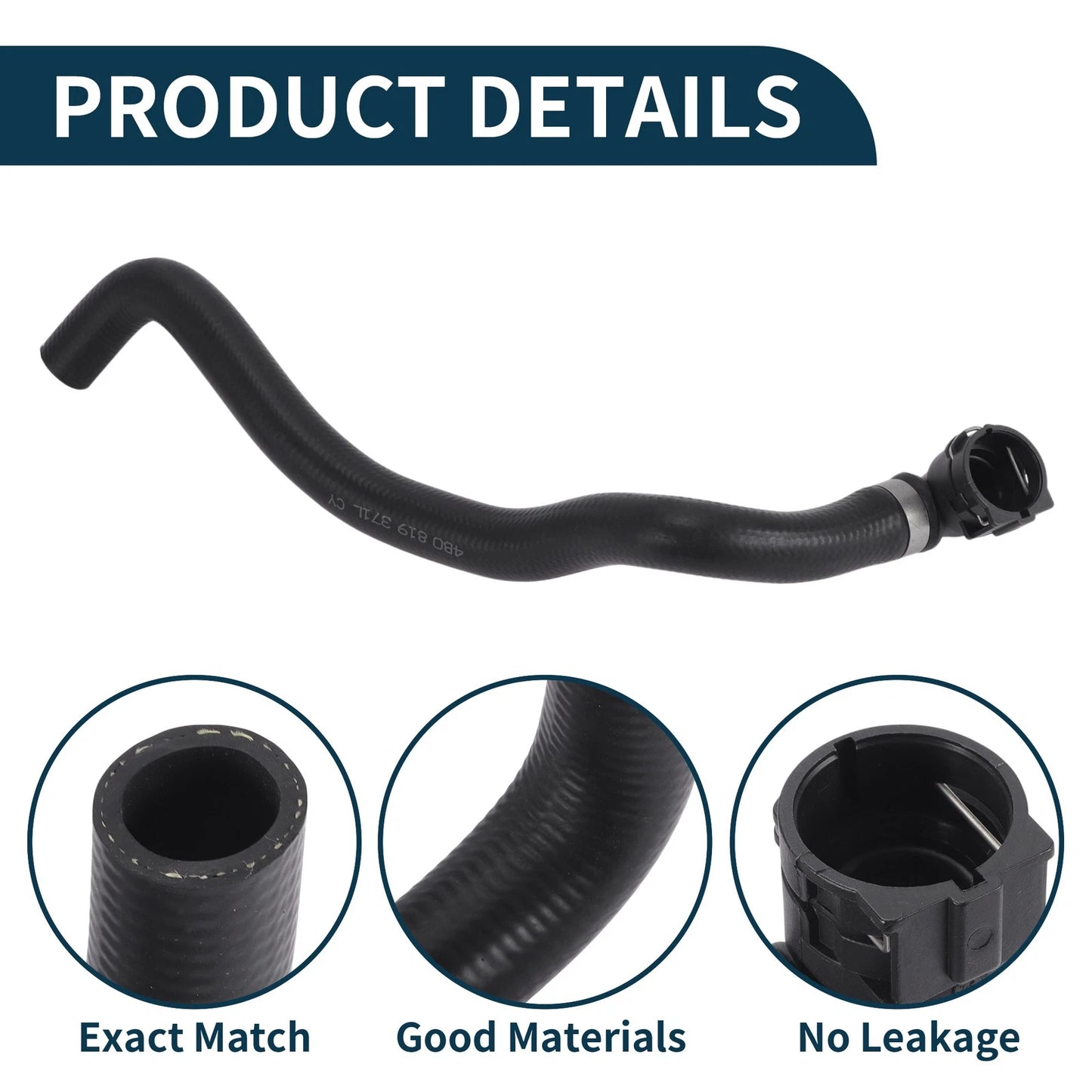 Radiator Hose No. 4B0819371L for Audi A6 C5 (1997–2004)
