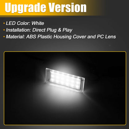 1 Pair LED License Plate Light for Car (2010–2023)