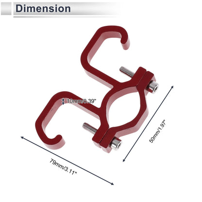 Set of 1 Arc Double Hook for Motorcycle (Hexagon Wrench Gasket)