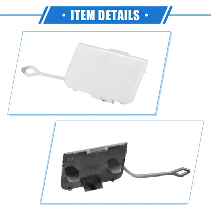 Bumper Tow Hook Cover for Mercedes-Benz C300 W204 2008-2011 White