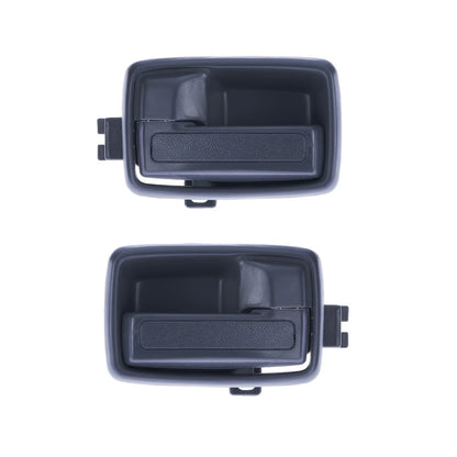 Set of 2 Textured Grey Inner Door Handles for Holden Rodeo (1988–2003)