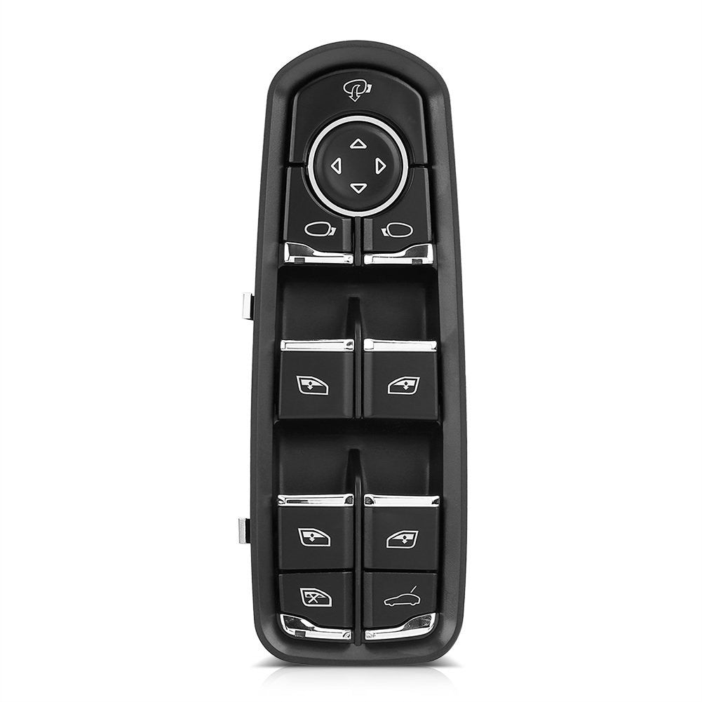 Window Master Switch Button Cover for Porsche Macan/Panamera/Cayenne (2014–2023)