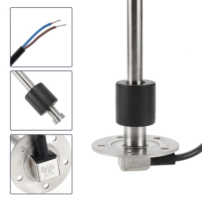 Fuel Sending Unit and Gauge Kit 0-190 Ohm for Boat Car Truck (0-190)