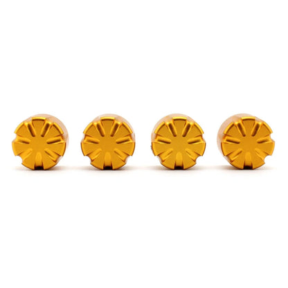 Billet Machined Head Bolt Cover Caps for T120 Thruxton Scrambler Street Cup (2016-2023)