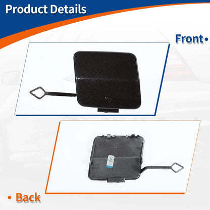 Tow Hook Cover Front Bumper for BMW Sparkling Brown Metallic
