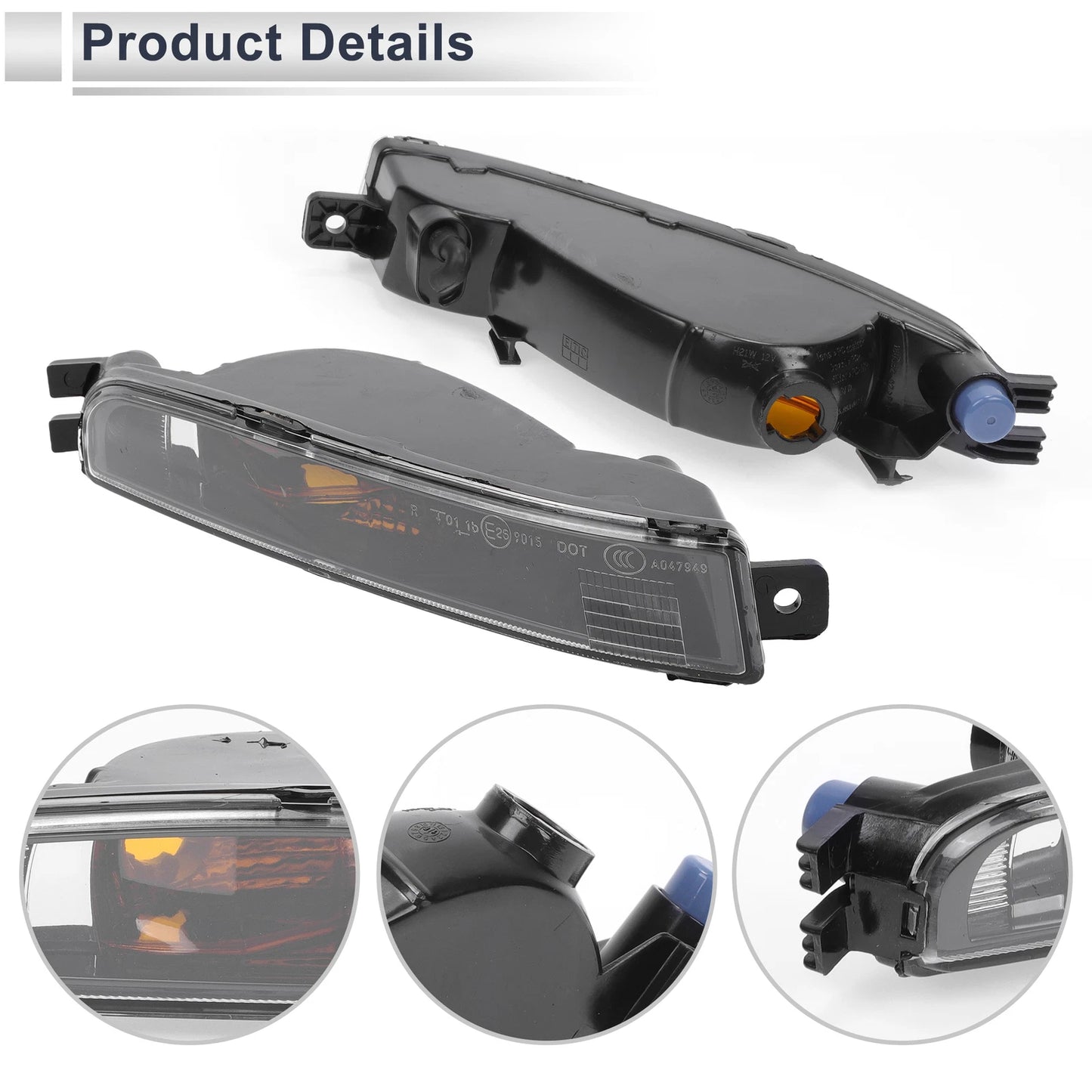 1 Pc Right Front Bumper Side Marker Light Cover for VW Beetle (2012–2019)
