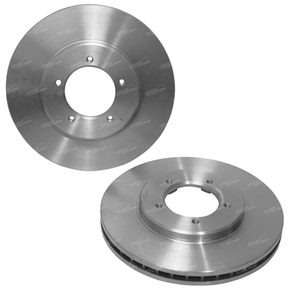 2 Front Disc Brake Rotors for Toyota Hiace (2000–2004) RWD 285mm