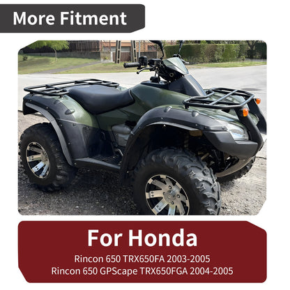 Heavy Duty Handlebar with Grips Kit for Honda Rincon 650 (2004–2005)