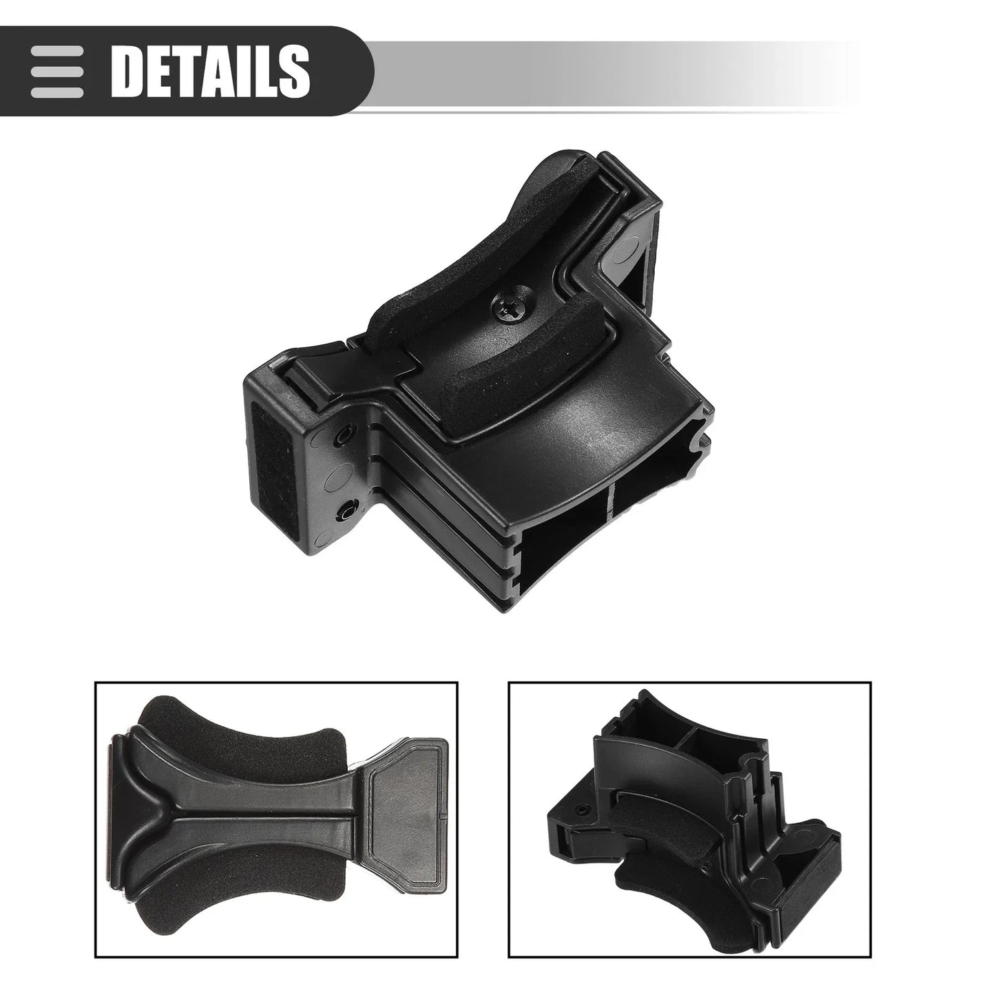 Cup Holder Insert for Lexus GX470 (2003-2009) - Black Plastic Foam