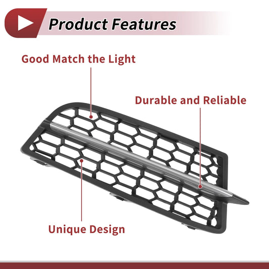 1 Pc Front Right Fog Light Grill for BMW 1 Series (2011-2015)