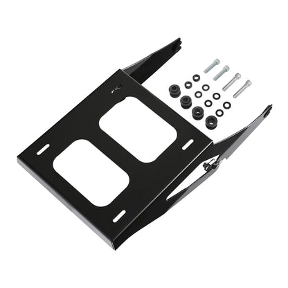 Vivid Black Two Up Mounting Rack for Harley Sport Glide FLSB (2018-2021)