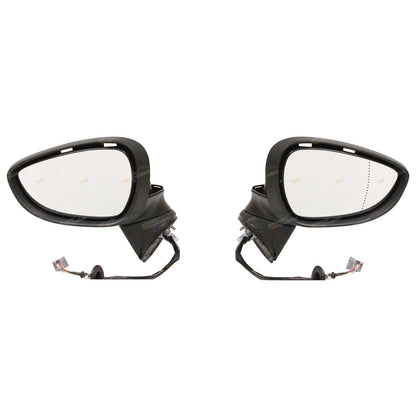 2X Electric Door Mirrors Pair for Ford Fiesta (2008–2013)