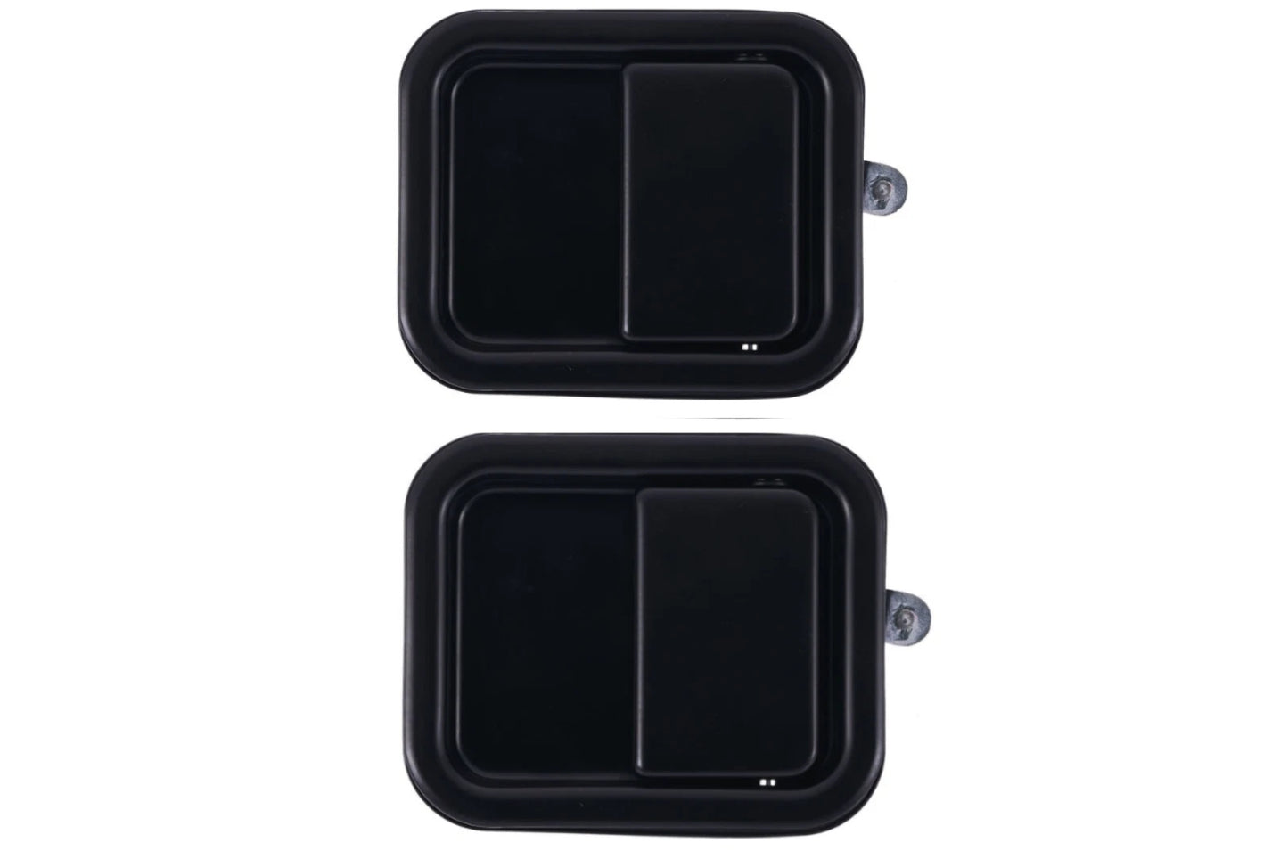 2X Black Outer Door Handle for Jeep Wrangler TJ (1996–2007)