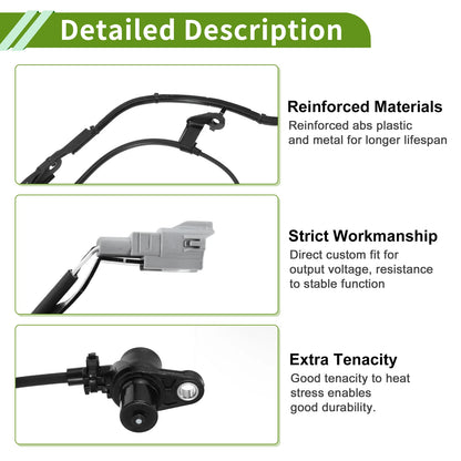 ABS Wheel Speed Sensor No. 895430E010 for Lexus RX330 (2004–2006)