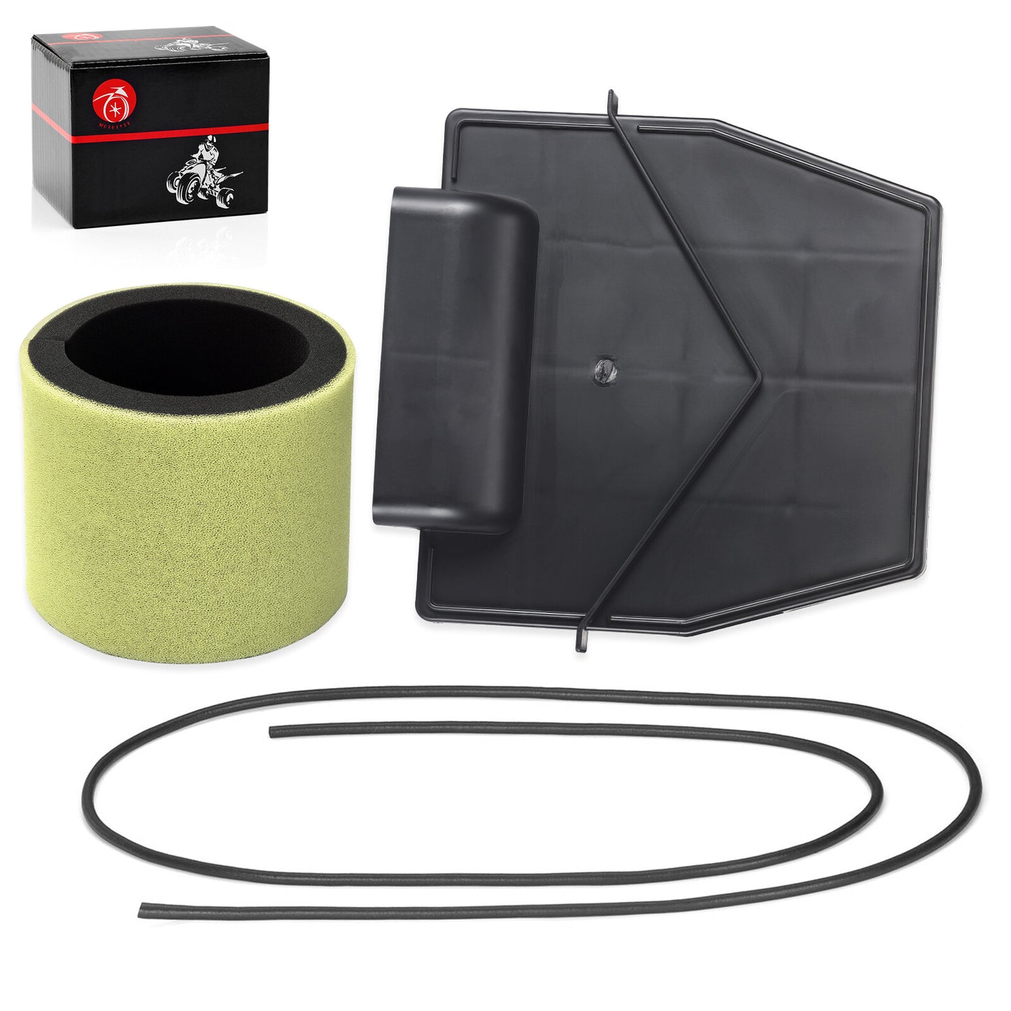 Air Filter & Air Box Lid Cover with Seal for Kawasaki Bayou 220 250 (1990–2004)
