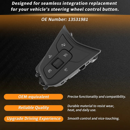 Steering Wheel Button Left for Chevrolet Bolt (2022–2023) No. 13531981