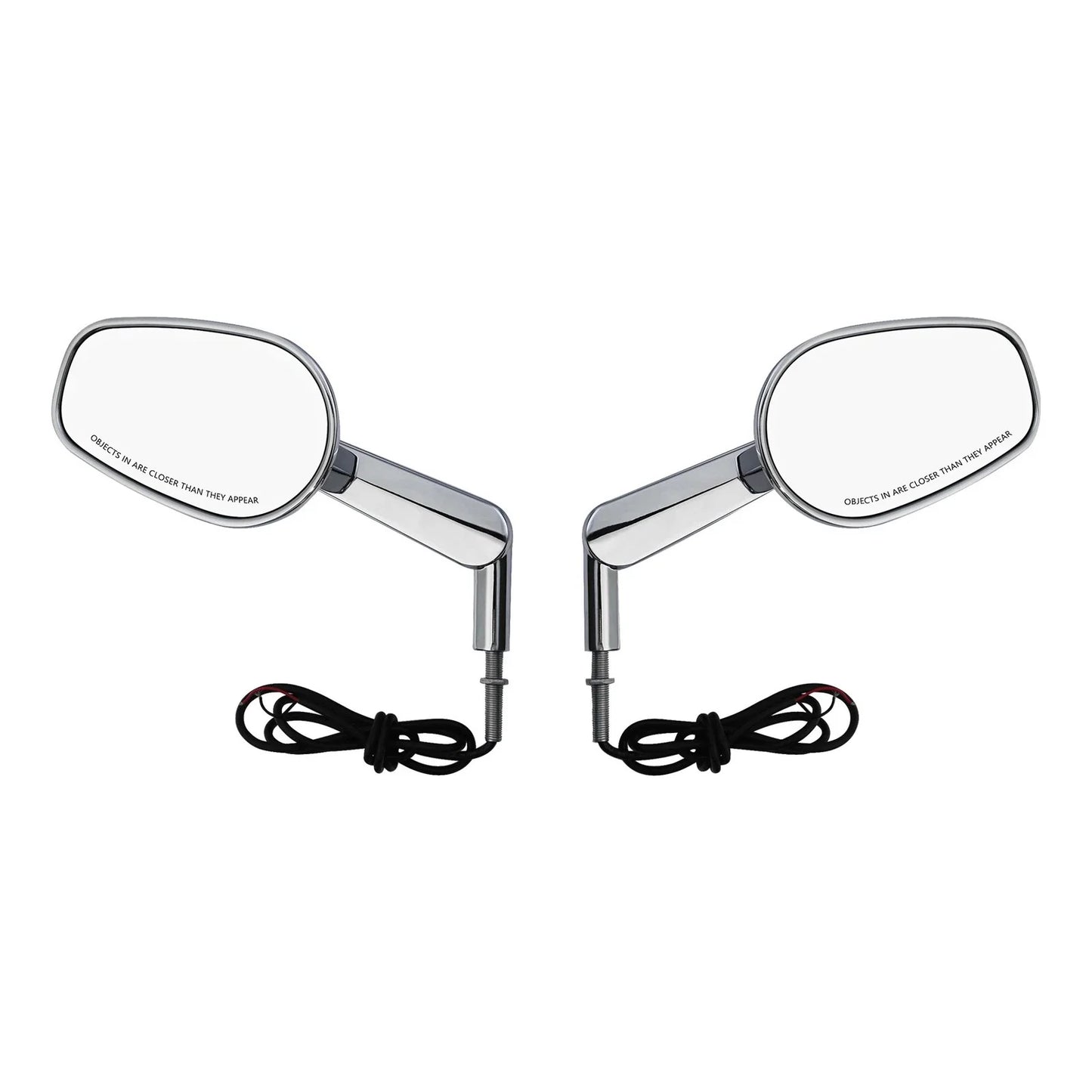 Rearview Mirrors LED Turn Signals for Harley VRSCF VRod (2009 - 2017)