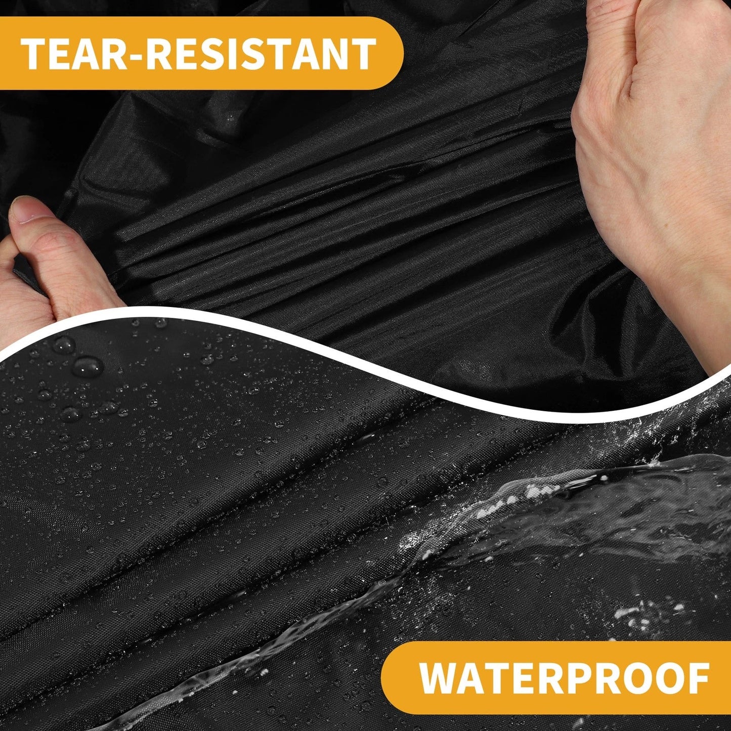 Waterproof All Weather Car Cover for Lexus LS Sedan Black (2018-2023)