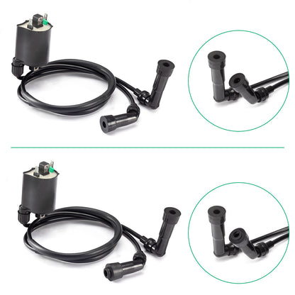 Ignition Coil and Spark Plug for Kawasaki VN1600 Vulcan 1600 (2003–2007)