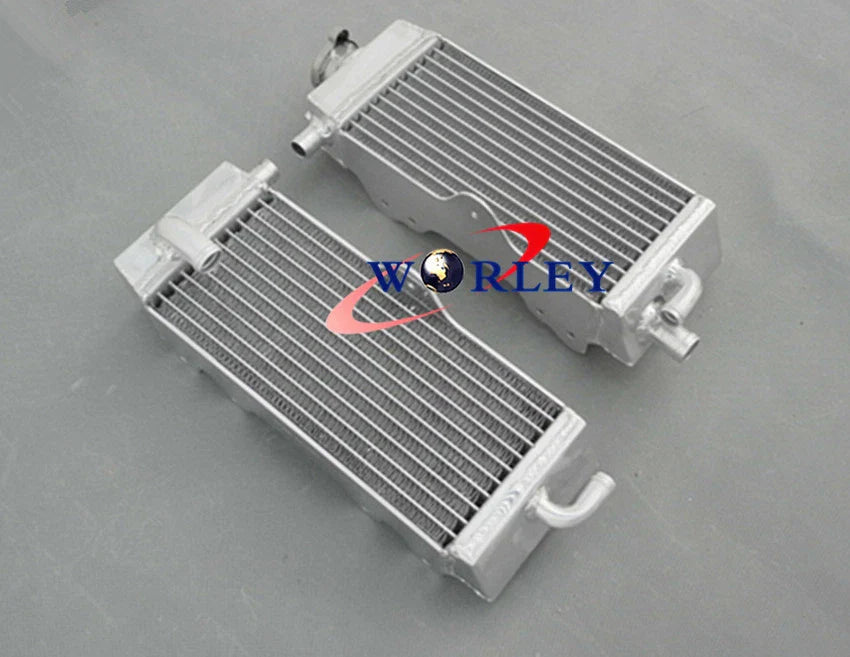 Aluminum Radiator & Blue Hose for YAMAHA YZ125 (1996-2001)
