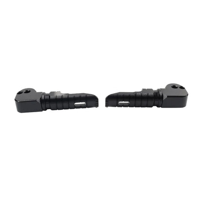 Black Rear Footrests Passenger Pegs for Honda Forza 750 (2021-2023)