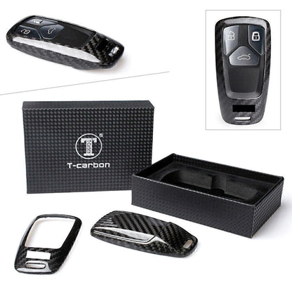 Center Console Gear Shift Panel Cover for Audi TT 8N (2001–2006) Carbon Fiber Black