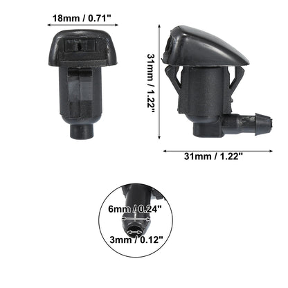 Washer Spray Jet Nozzles for Toyota Tacoma (2005–2015)