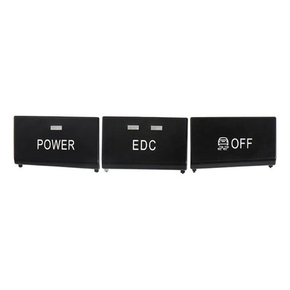 3 x Button Caps for BMW E90 E92 E93 M3 (2005-2012)
