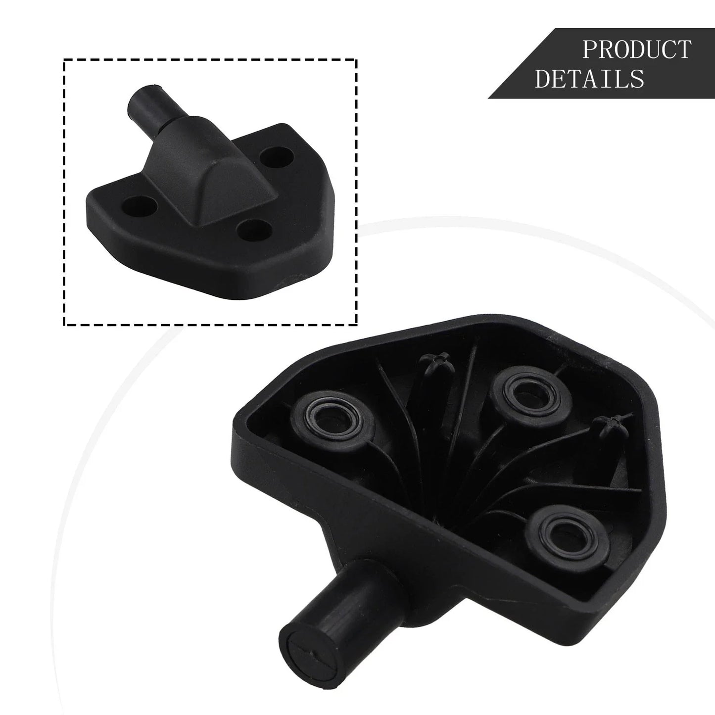Bearing Block Support Rear Right Trunk Cargo Cover for Cayenne