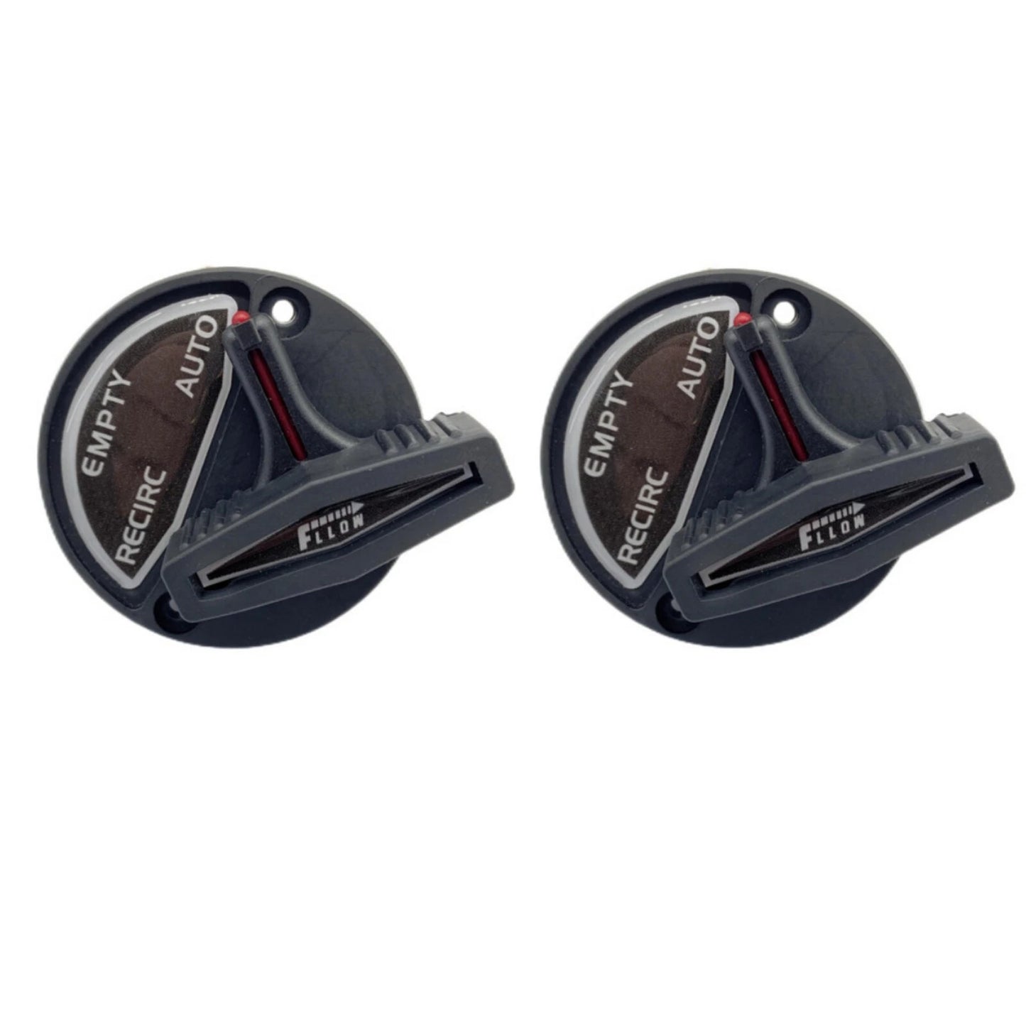 Set of 2 Livewell Control Cable Lever Valve Handles for Ranger Boats