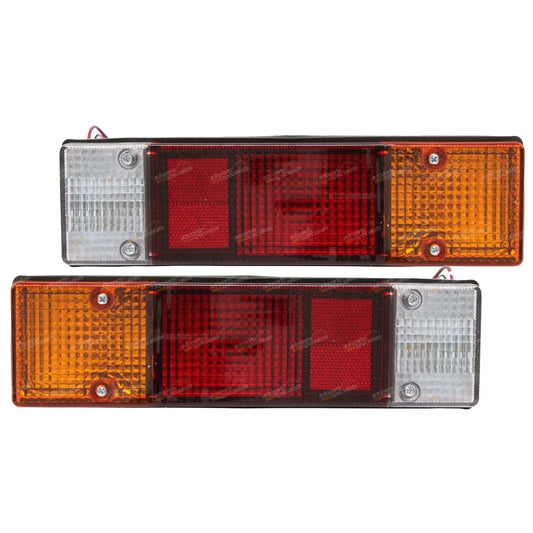 2x Tail Lights (Pair) for Mitsubishi Triton Trayback (1986-2006)