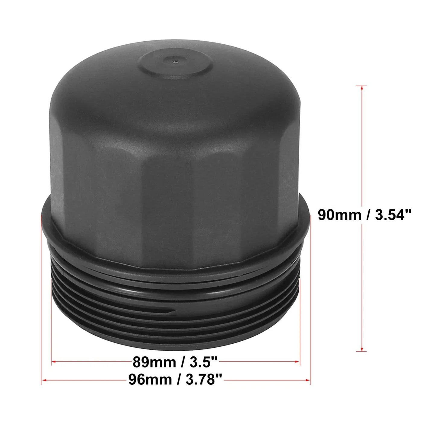 Oil Filter Cap Housing for BMW F02 F07 F10 F12 M5 X6