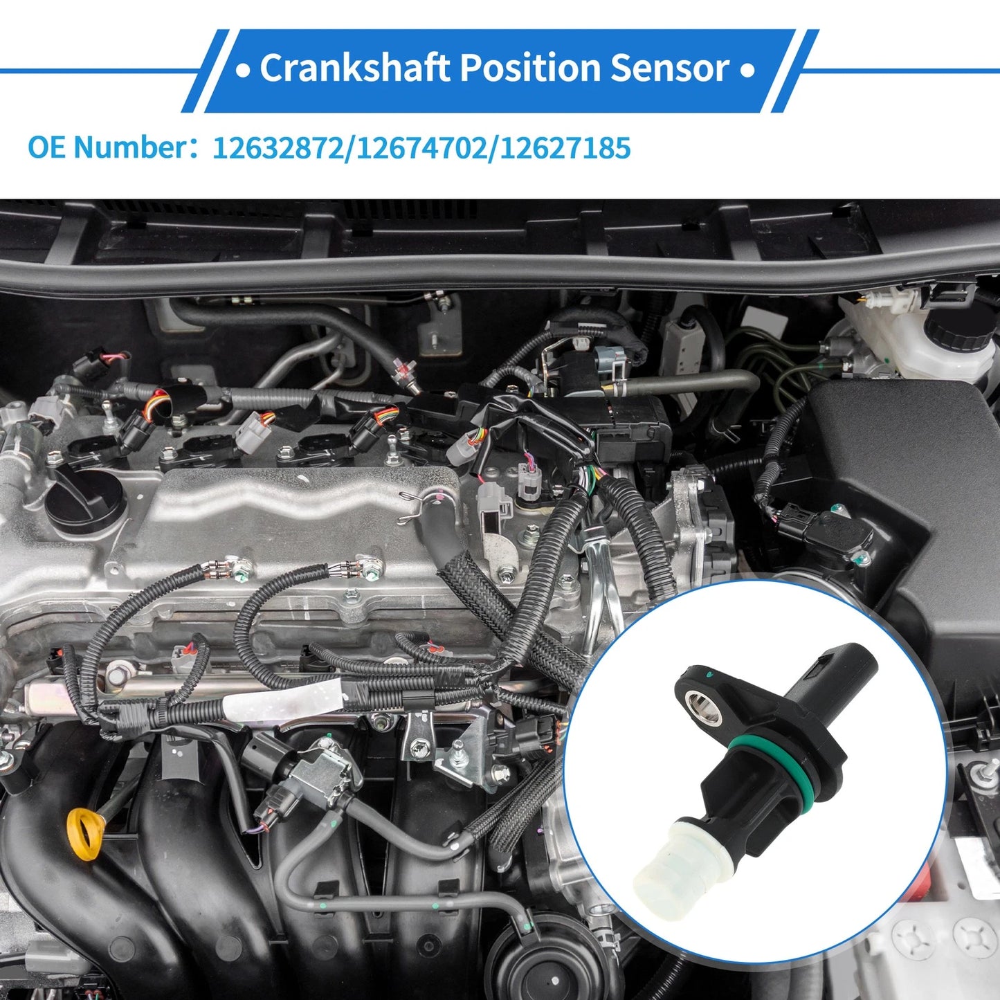 Crankshaft Position Sensor for Chevy Colorado LT (2015–2022)