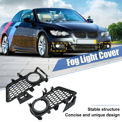 1 Pair Car Fog Light Grille Cover for BMW 3 SERIES