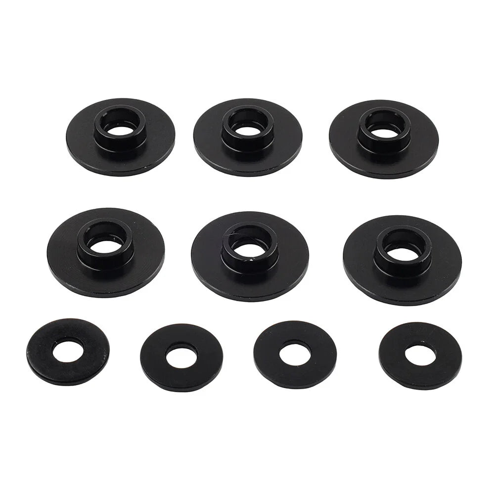 Black Engine Valve Cover Washer Screws for Honda K-Series K20 K24 (2002-2011)