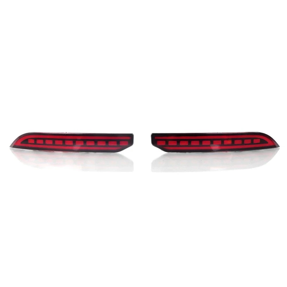 Red Lens 4in1 Turn Signal LED Fog Light for Jeep Grand Cherokee (2021–2025)