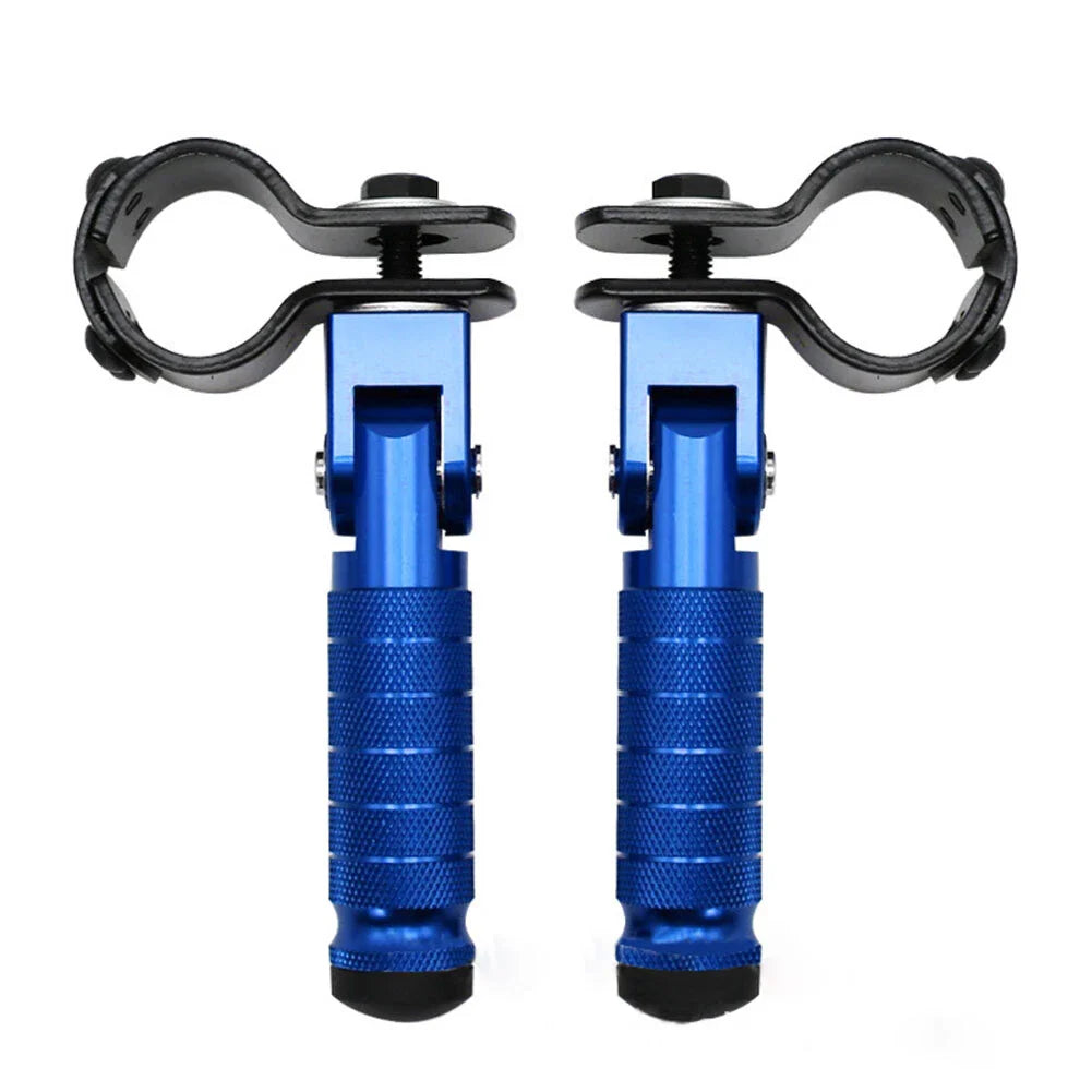 Universal Motorcycle Rearsets Footrest Pegs for Bike (Fits Various Models)