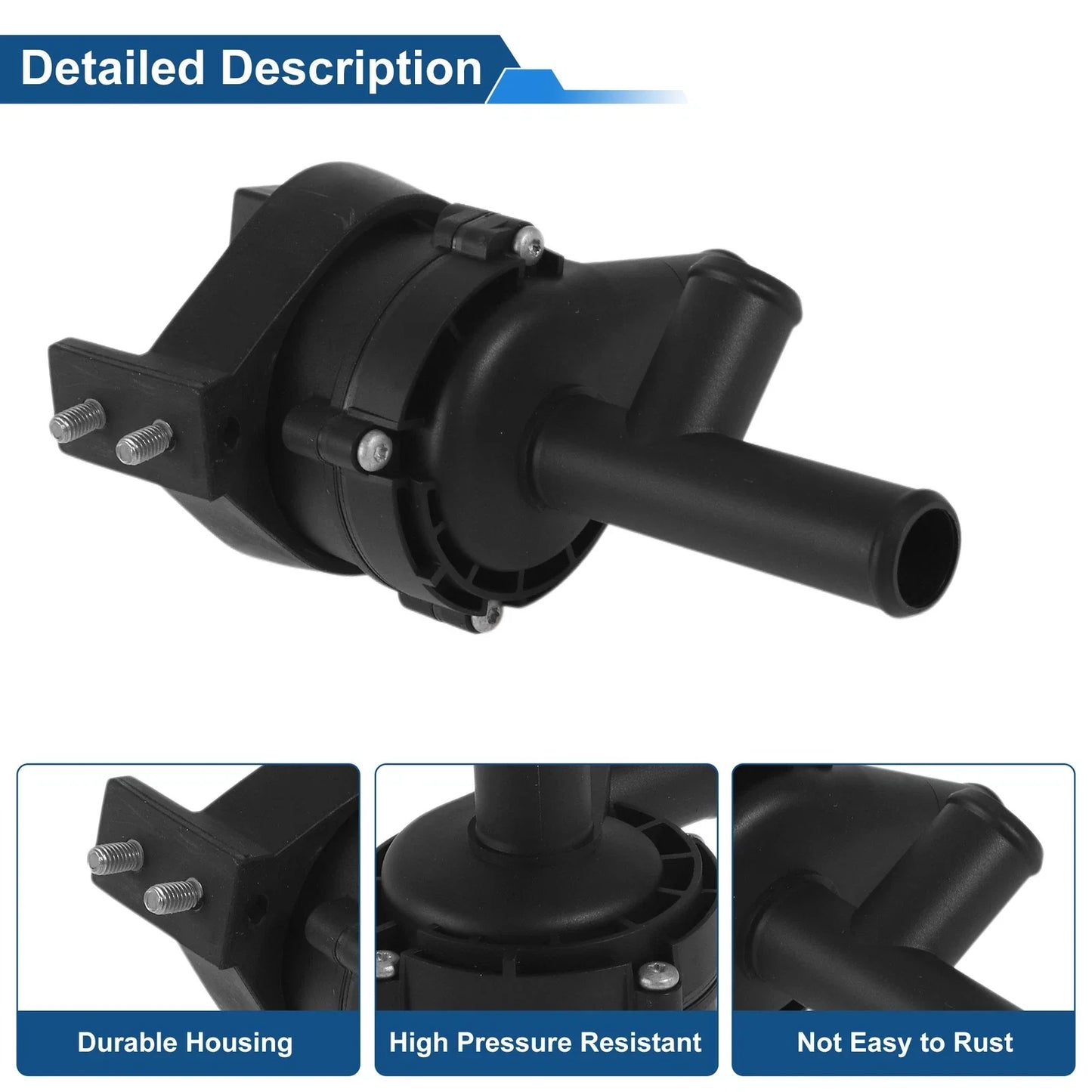 Auxiliary Cooling Water Pump for Mercedes-Benz S-Class (2005-2013) 1 x Pc