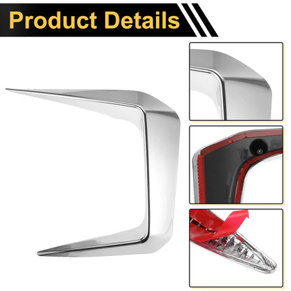 Set of 2 Fog Light Cover Trim for Toyota RAV4 (2019–2025) Plating
