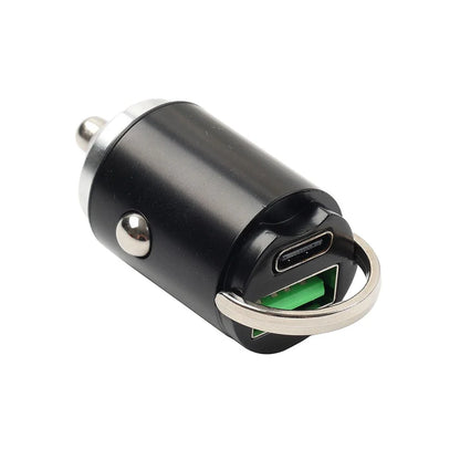 Fast Universal Mini USB Type C Car Charger Adapter for iPhone