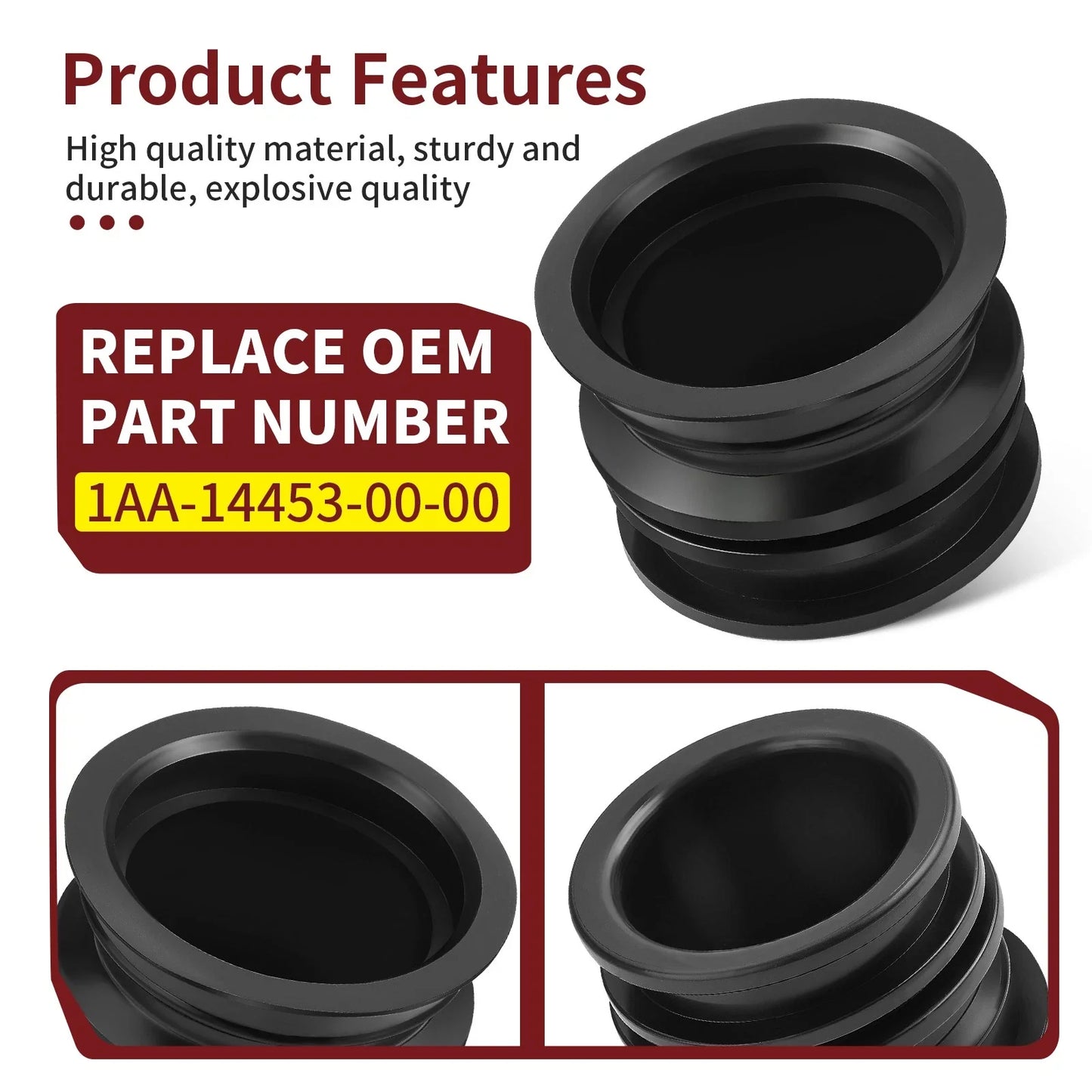 Air Cleaner Joint 2x4 for Yamaha Big Bear 350 (1996–1999)