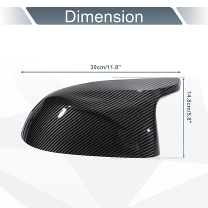 Carbon Fiber Door Mirror Cover Caps for BMW X5 F15 X6 F16 X3 F25 LCI X4